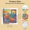 Diamond Painting Kits for Adults, 5D DIY Diamond Art Kits for Beginners, Full Drill Diamond Painting Kits for Home Wall Decor, Cactus Flower